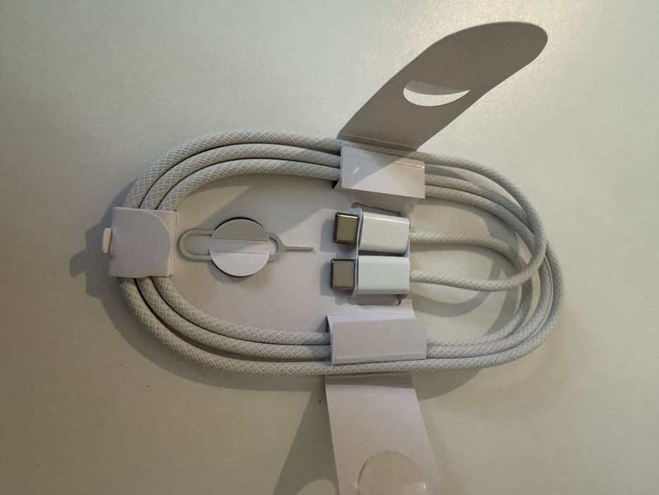 USB-C към USB-C плетен кабел 1м