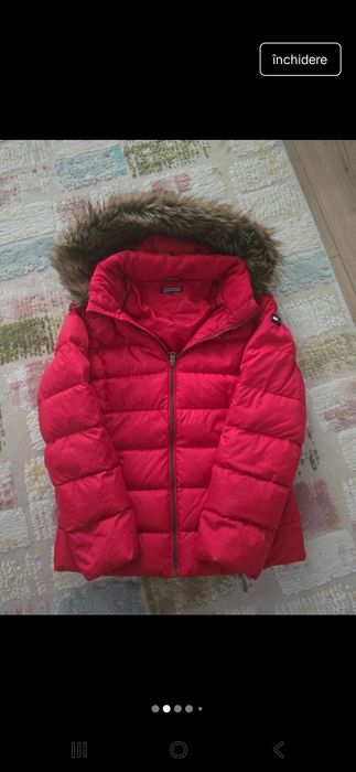 Geaca de iarna tommy hilfiger marime s-m