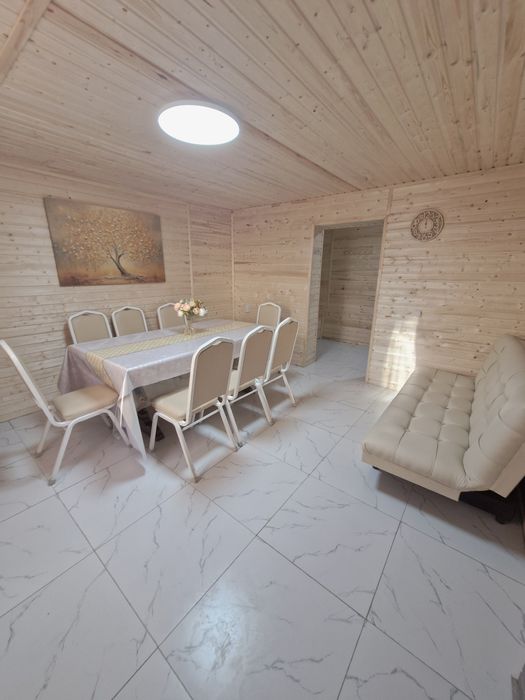 Семейная Баня  Рахмет новая на дровах