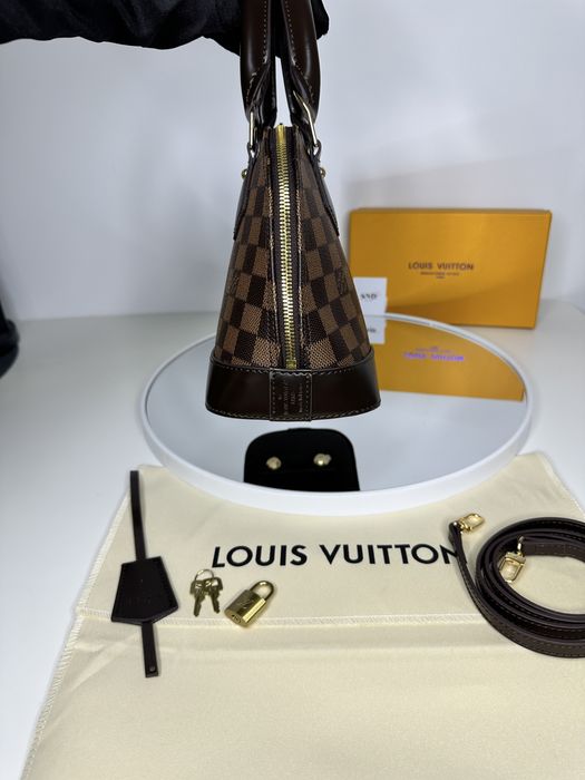 Geanta Louis Vuitton Alma BB piele canvas 100% cadou C:47