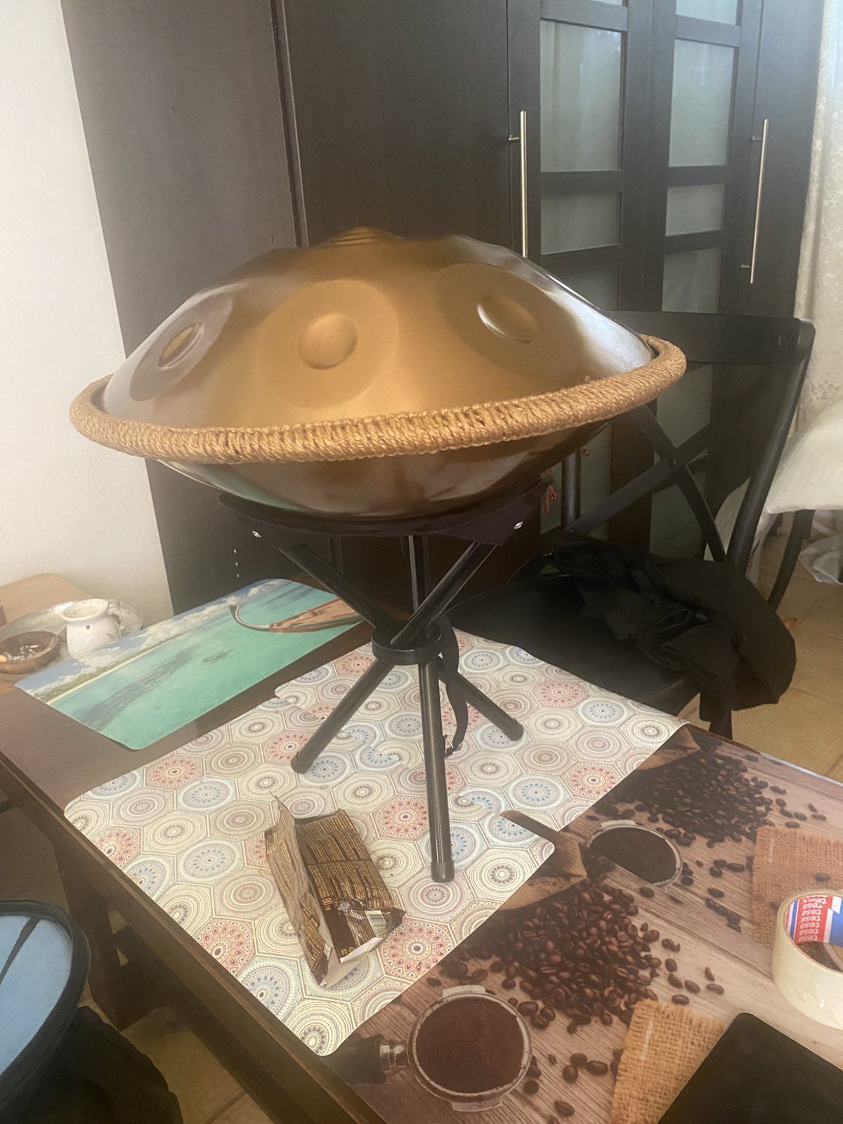 Handpan  musical instrument