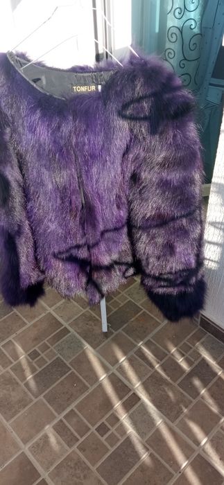 Палто от естествен косъм