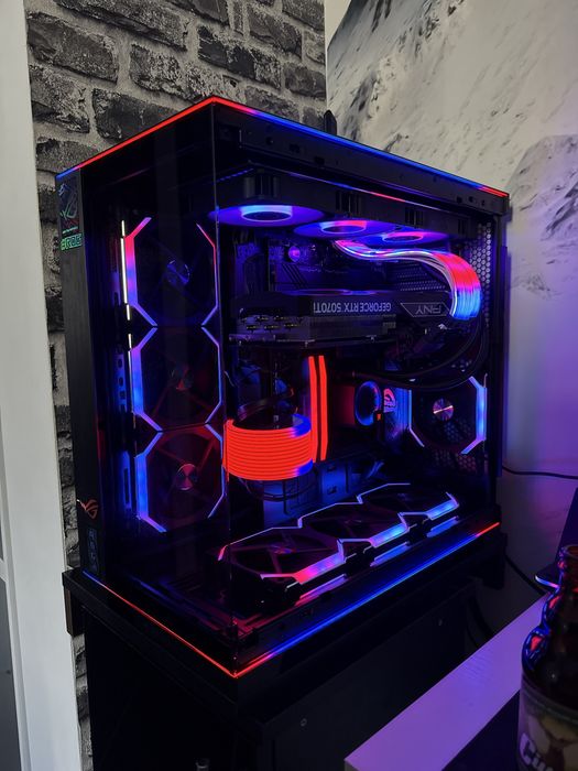 PC High-End Monitor ASUS 480Hz Ryzen 7 9800X3D RTX 5070 Ti DDR5 64GB