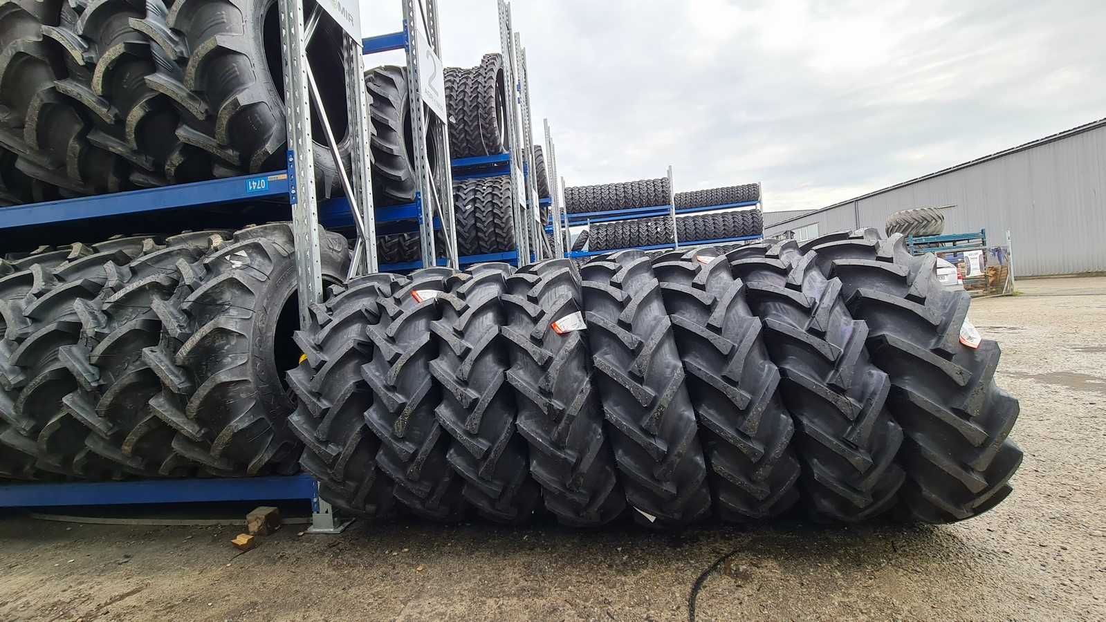 Anvelope noi 12.4-28 ALLIANCE 8PR cauciucuri pentru tractor FIAT