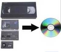 Transfer casete VHS pe DvD