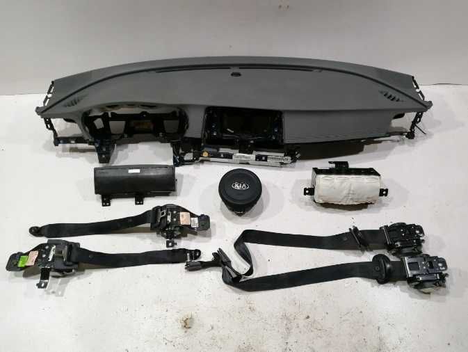 KIA Optima kit airbag - plansa de bord - set centuri de siguranta