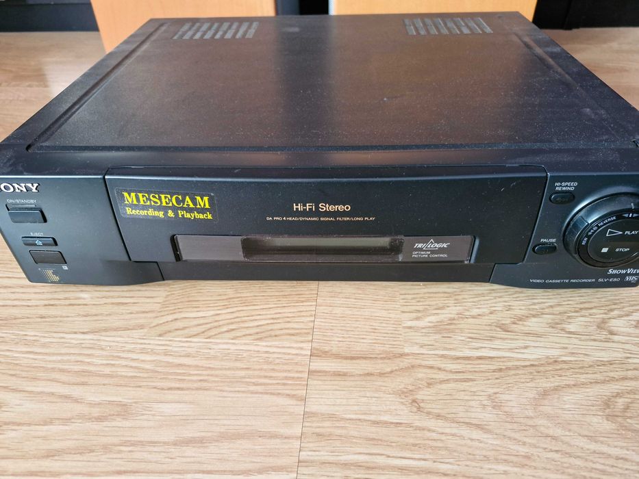 SONY SLV-E80VP video VHS Hi-Fi Stereo cu telecomanda