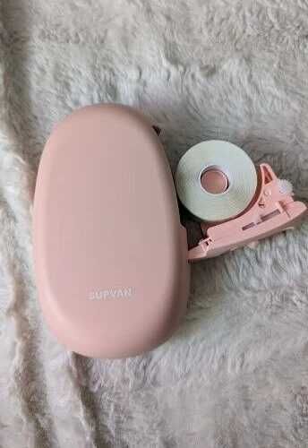 Imprimanta termica portabila, roz, 203 dpi, Bluetooth, SUPVAN E10