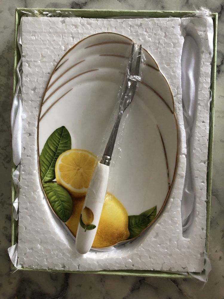 Тарелочка для лимона