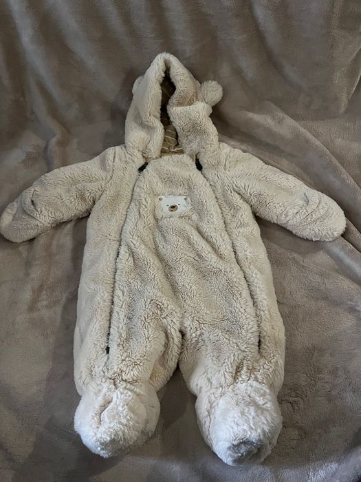 Salopetă cu blană 68cm