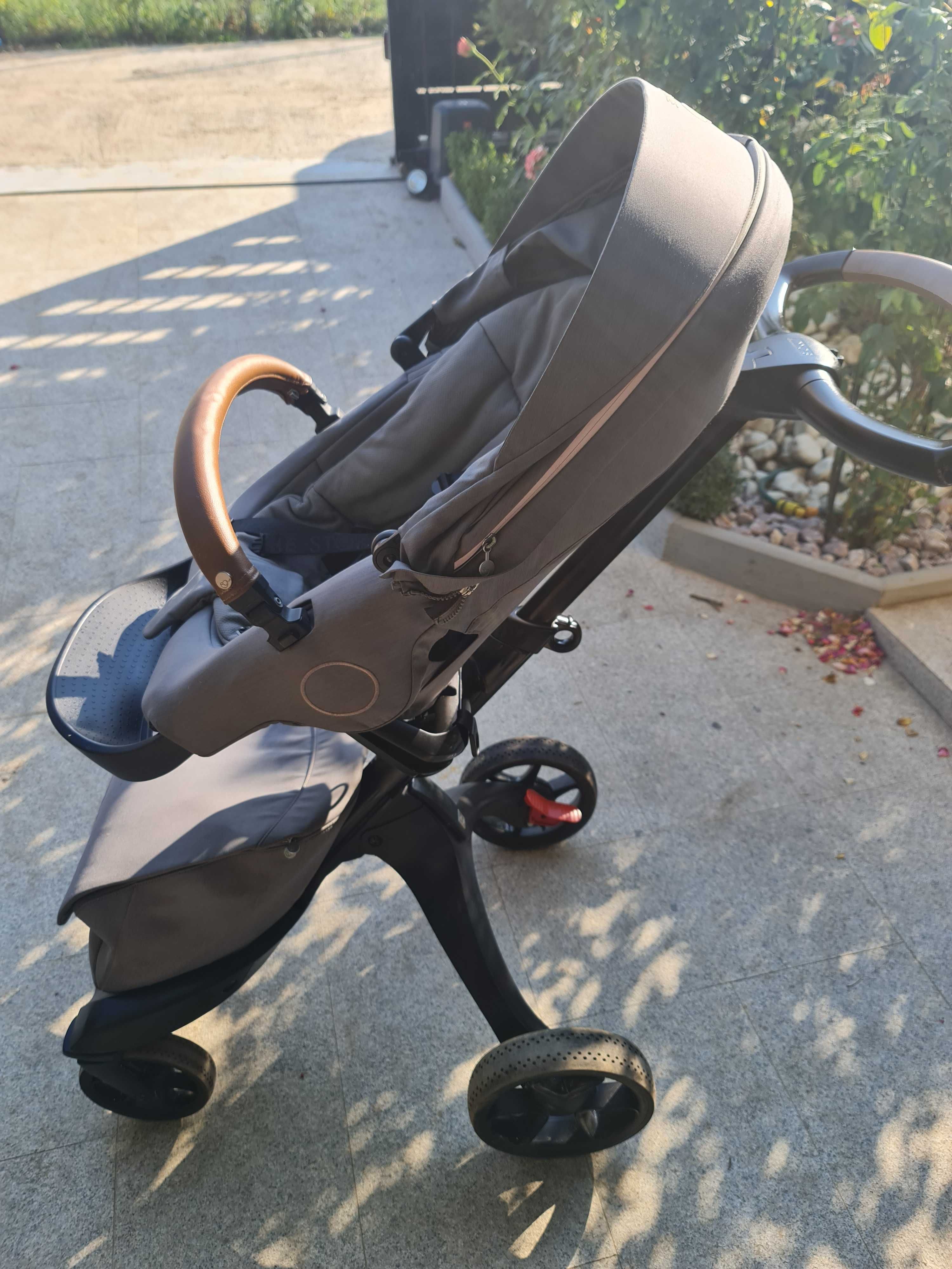 Carucior copii 2in1, Stokke Xplory X rich grey