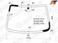 Стекло лобовое CHEVROLET AVEO 4/5D 06-11/DAEWOO GENTRA 4D 06-11 Chevro