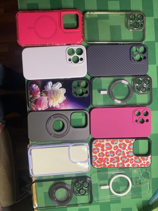 Iphone 14 Pro Purple +Huse