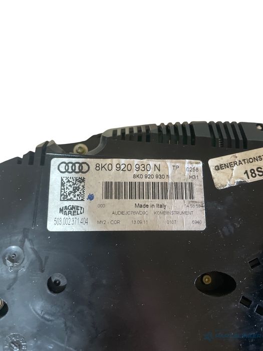 Ceas de bord AUDI A4 B8 2007 - 2015 8k0920930N