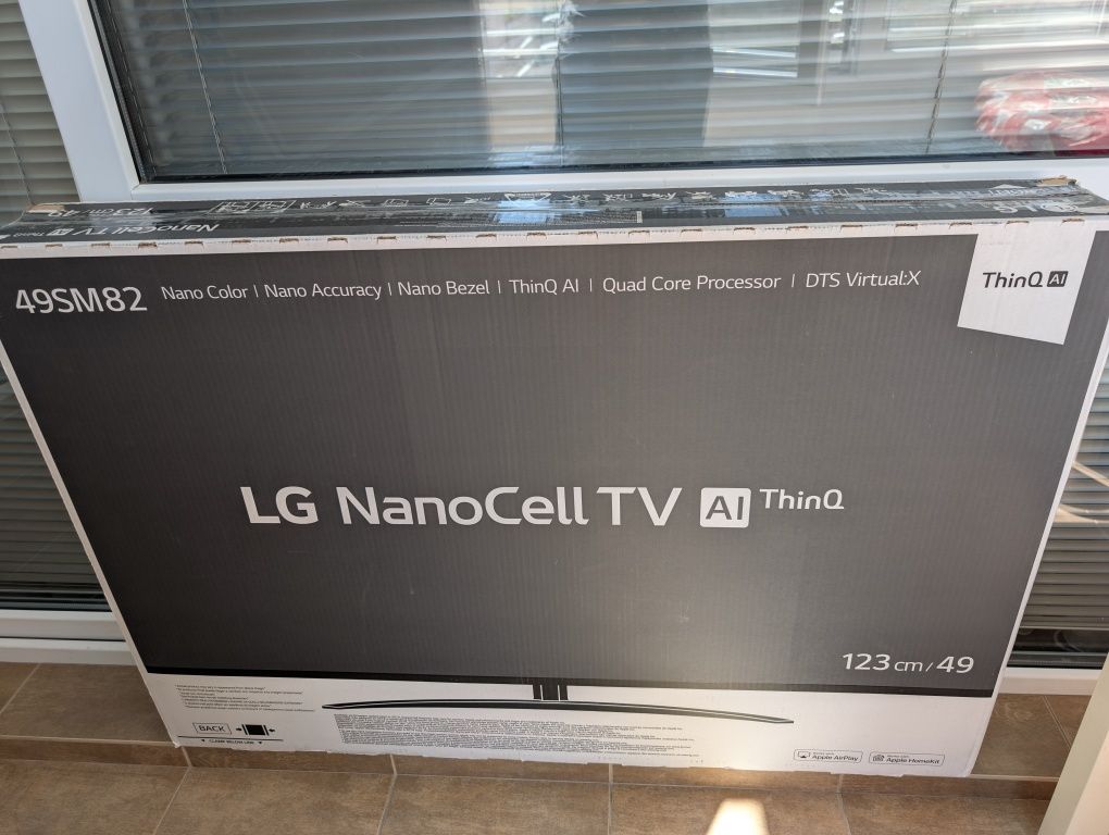 LG NanoCell TV AI ThinQ 49SM82
