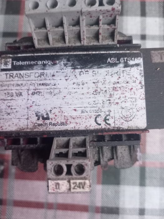 Transformator 230 la24v pentru tablouri de comanda