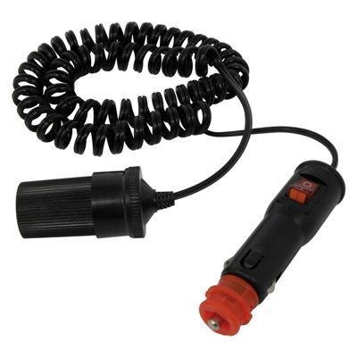 Prelungitor bricheta auto Carpoint 12/24V 4.5A, cu siguranta 10A si comutator ON/OFF