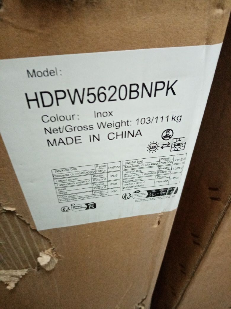 Combina frigorifica Haier HDPW5620BNPK