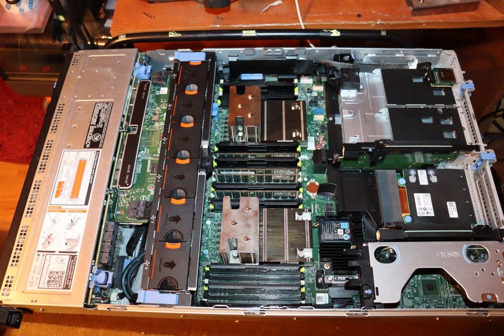 Server Dell PEdge R730XD 24Bays 1.92Tb SSD SAS 24 Core 1500W 128Gb