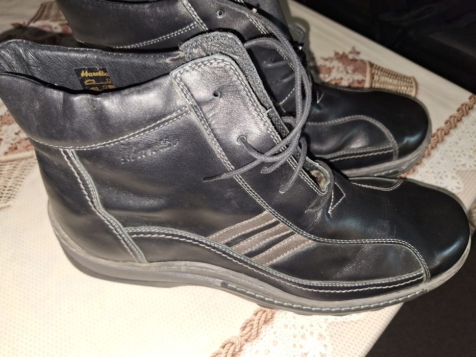 Ghete de iarnă din piele naturala măsura 47