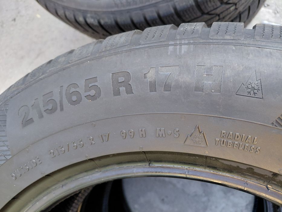 215/65/17" Continental 4бр.гуми