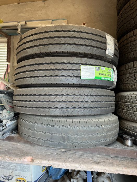 Покрышка на каунти газель