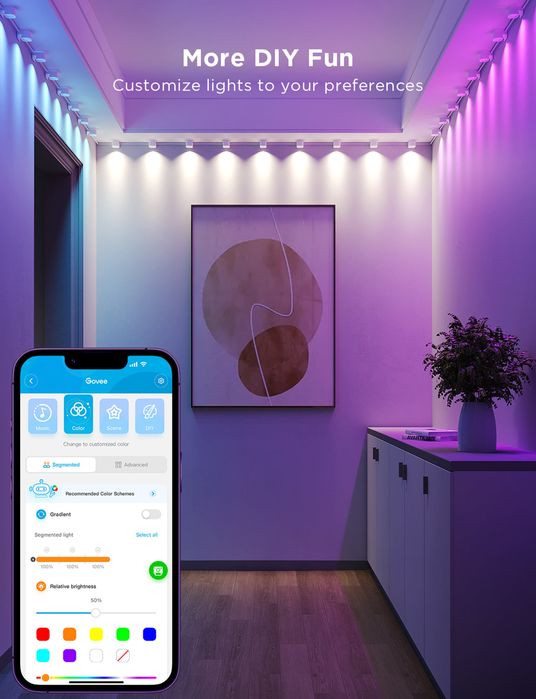 Govee RGBIC String Downlights