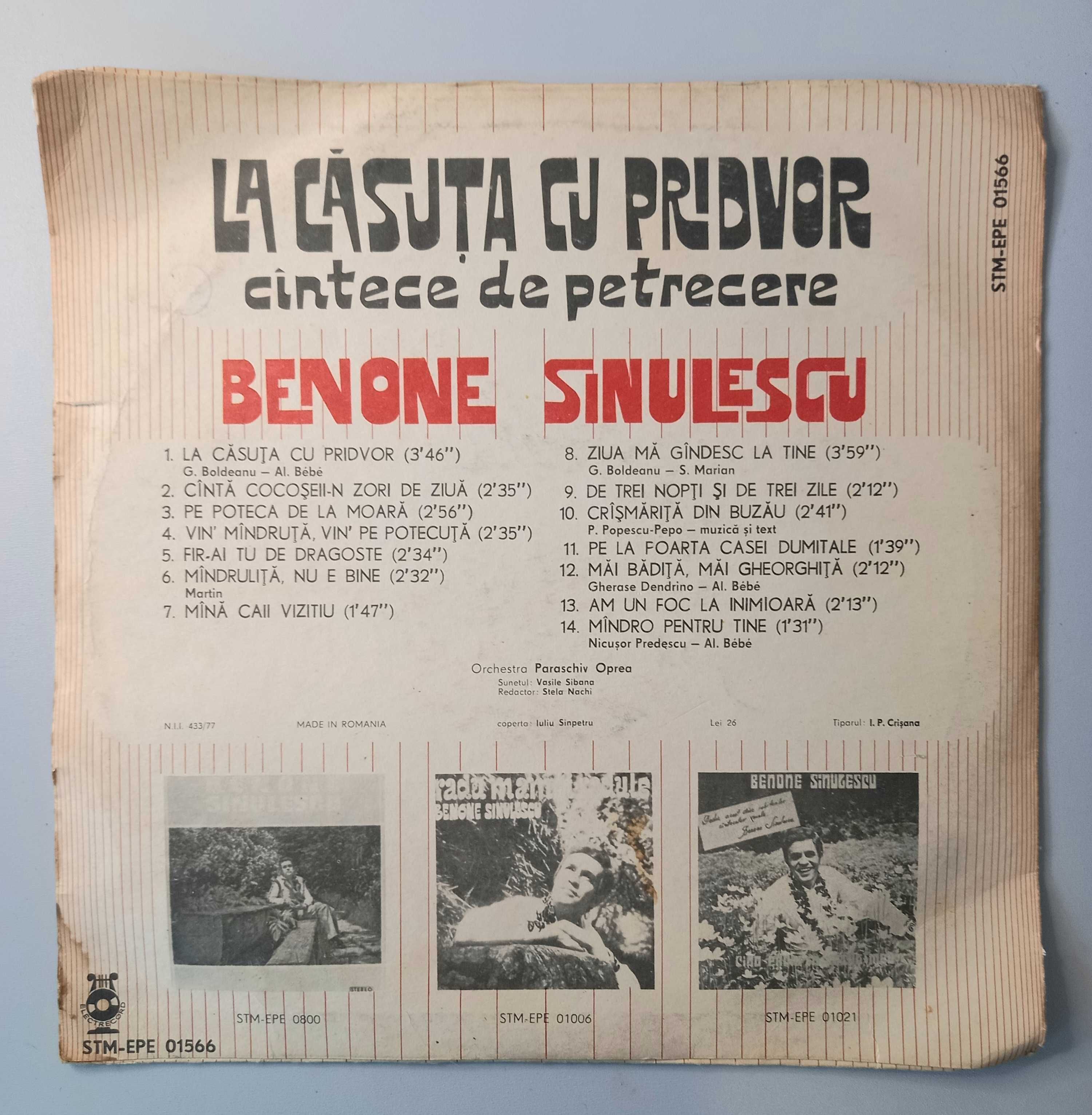 Benone Sinulescu - La casuta din pridvor