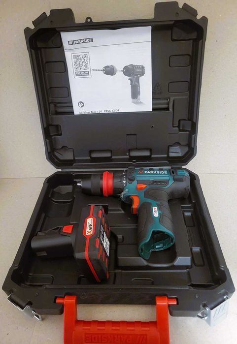 PARKSIDE PBSA 12 D4 – bormașină/șurubelniță cu acumulator 12V – NOUĂ