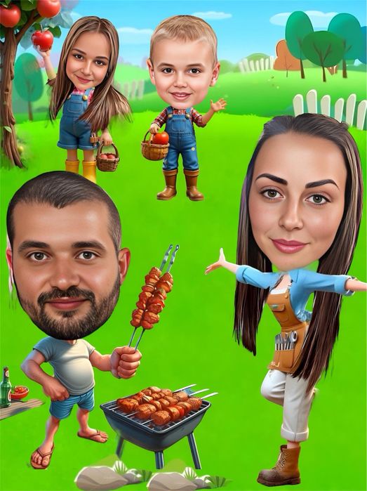 Дигитални Катикатури