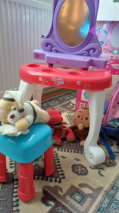 Măsuță de toaleta pentru papuși