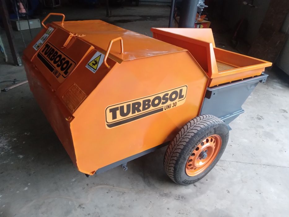 Turbosol uni 30 trifazic ca și noua pompa de tencuit