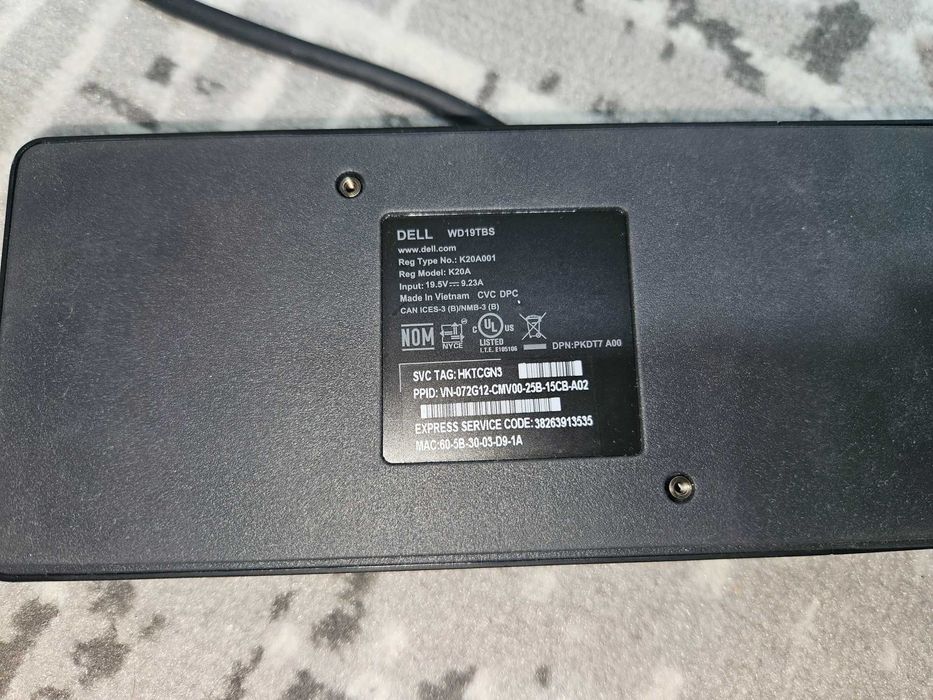 Универсальная док-станция Dell WD19TBS