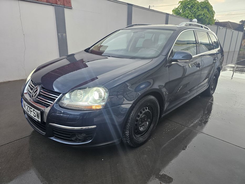 VW Golf 5 , 2.0tdi-140cp , * DSG * PIELE * BI XENON * TRAPA *