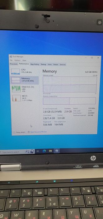 Лаптоп HP Probook 6540b