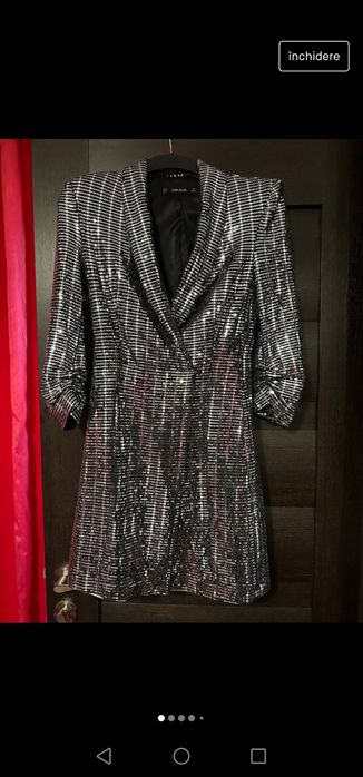 Rochie stil sacou Zara