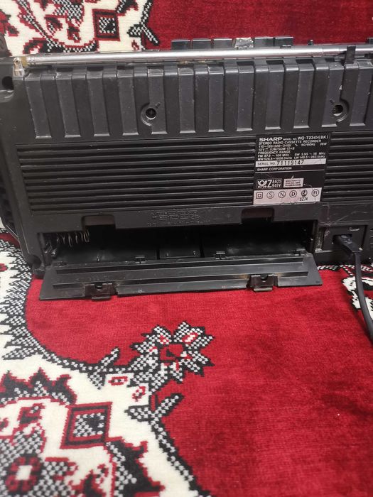 radio caset dublu Sharp T 234 original