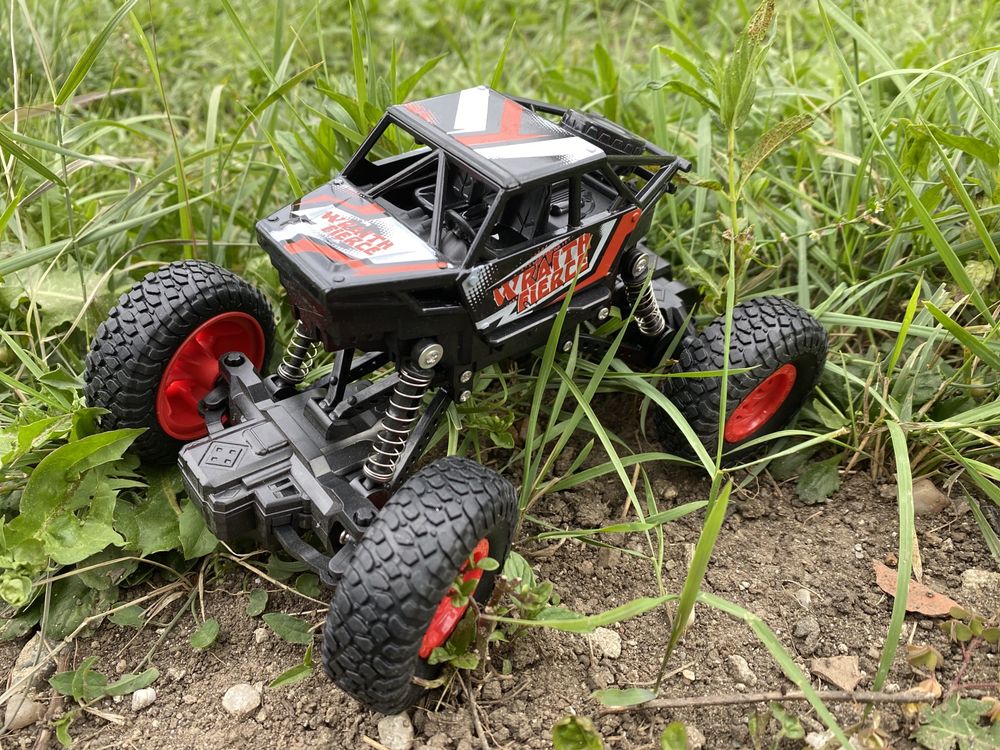 OFF ROAD офроуд  Джип бъги с дистанционно меки гуми USB  4 амортисьора