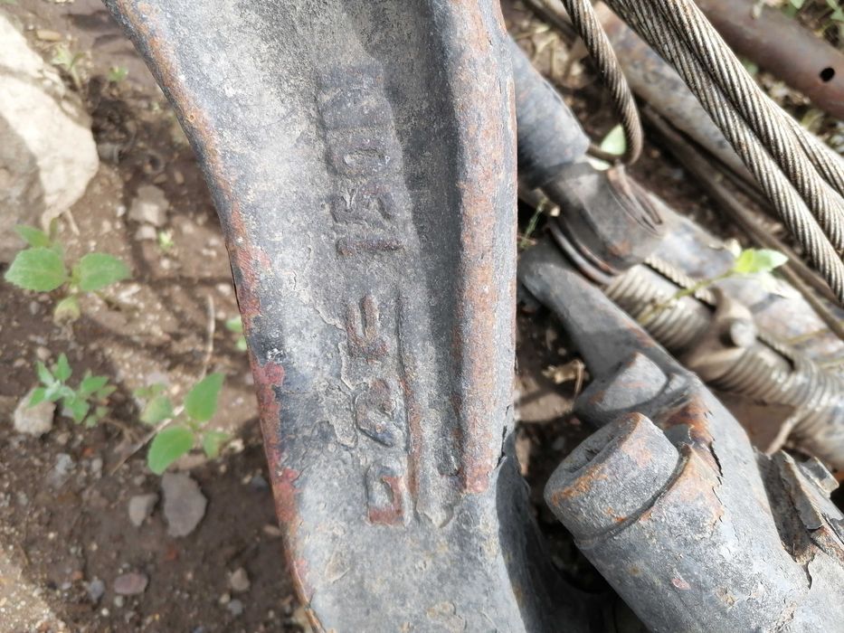 Балка передняя от DAF, телега задняя