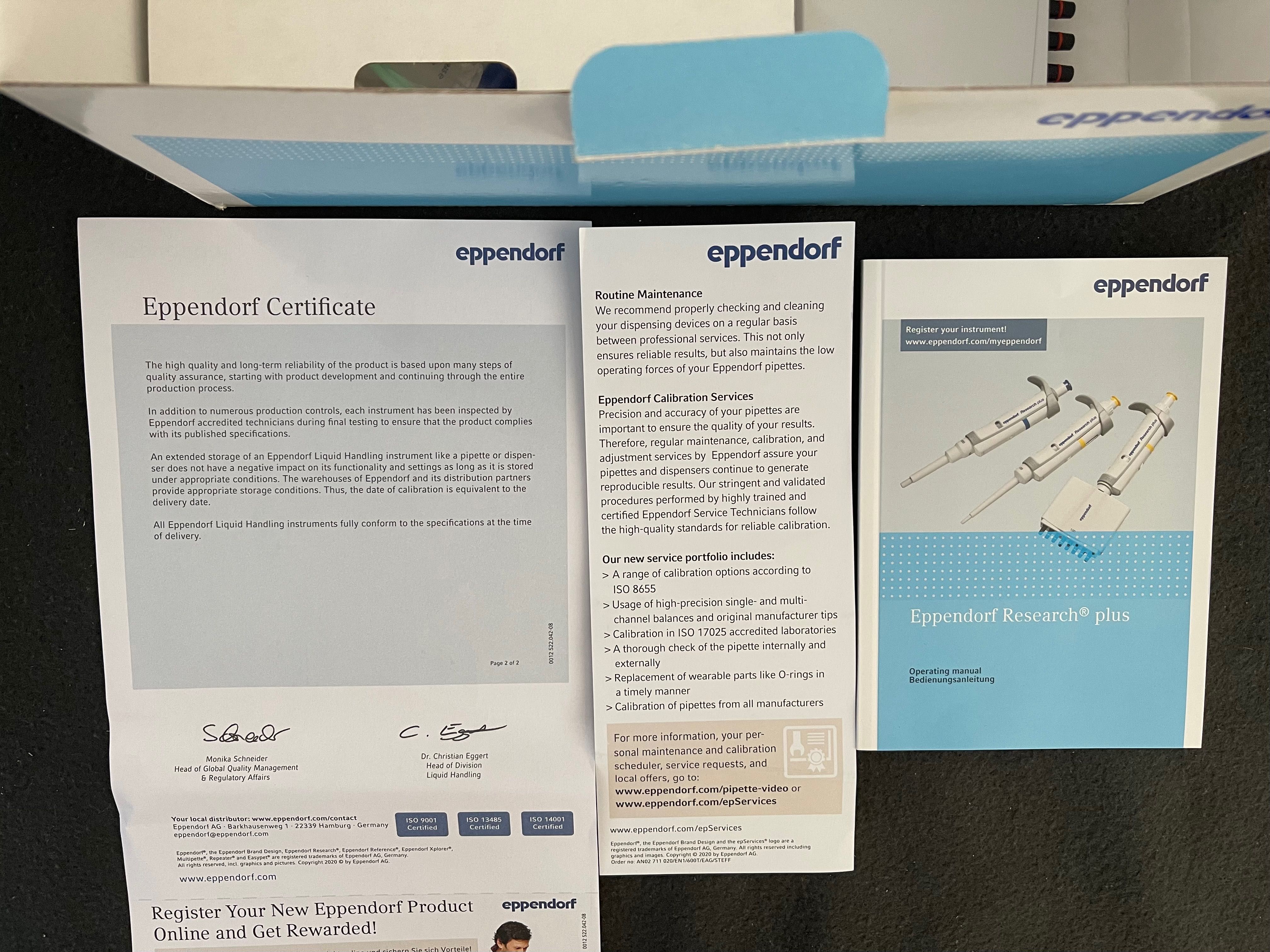 Pipeta Eppendorf Multi 12-channel 10 - 100 ul