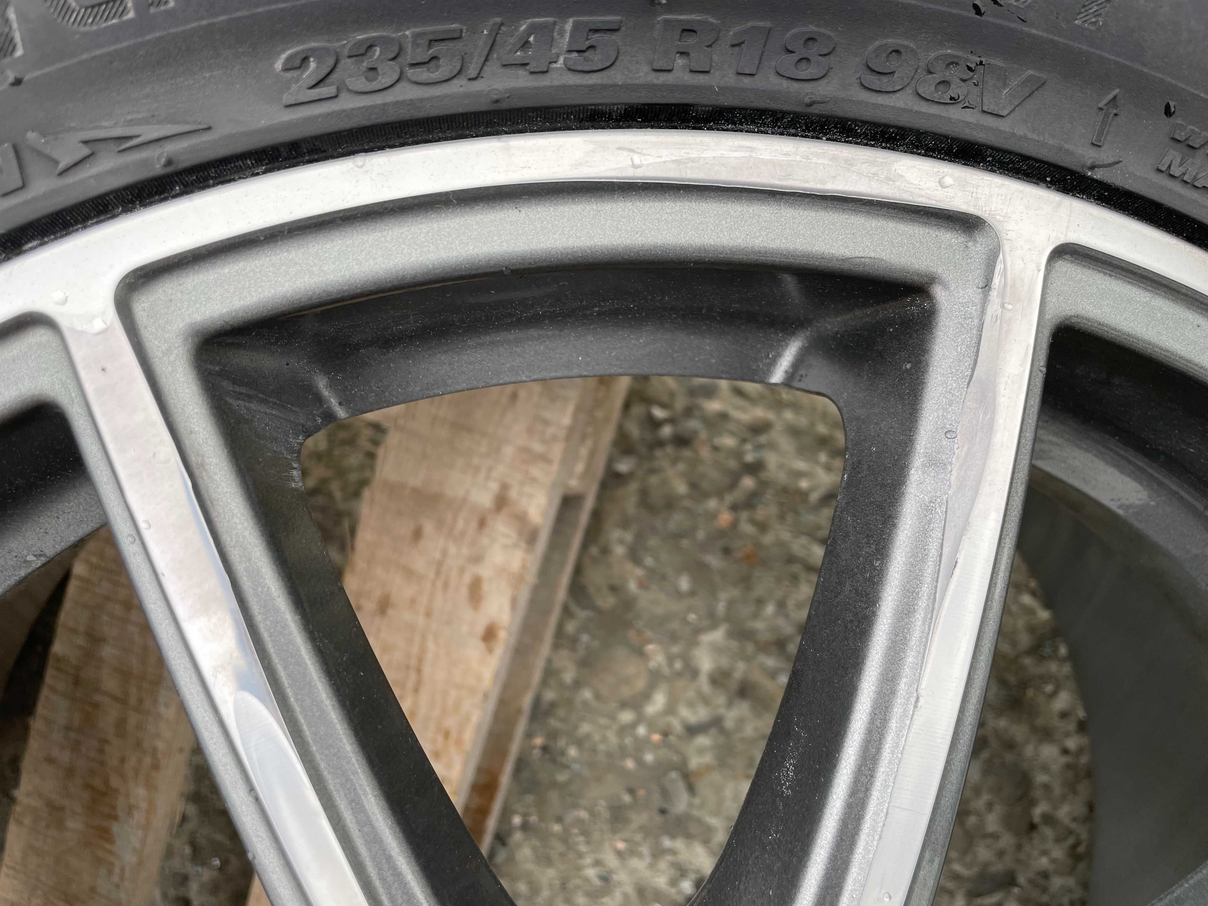 18 джанти 5х115 OPEL INSIGNIA Опел Инсигния 7,5J et41 235/45/18 Kumho