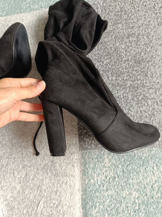 Дамски високи ботуши