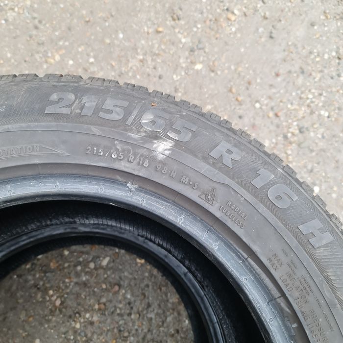 2x 215/65/16 M+S SEMPERIT 5MM 2018 Stare impecabila