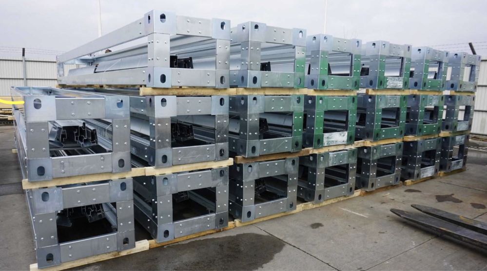 Cadru metalic zincat container / livrare in toata tara