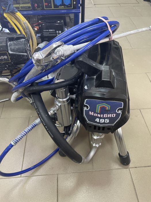 Аренда аппарат безвоздушной покраски, арматуровязальный пистолет, таль