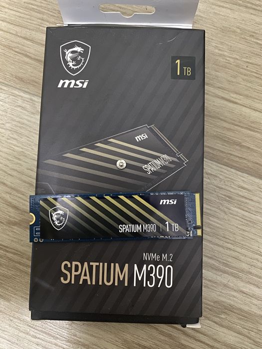 MSI Spatium M390 NVMe M.2 1TB.