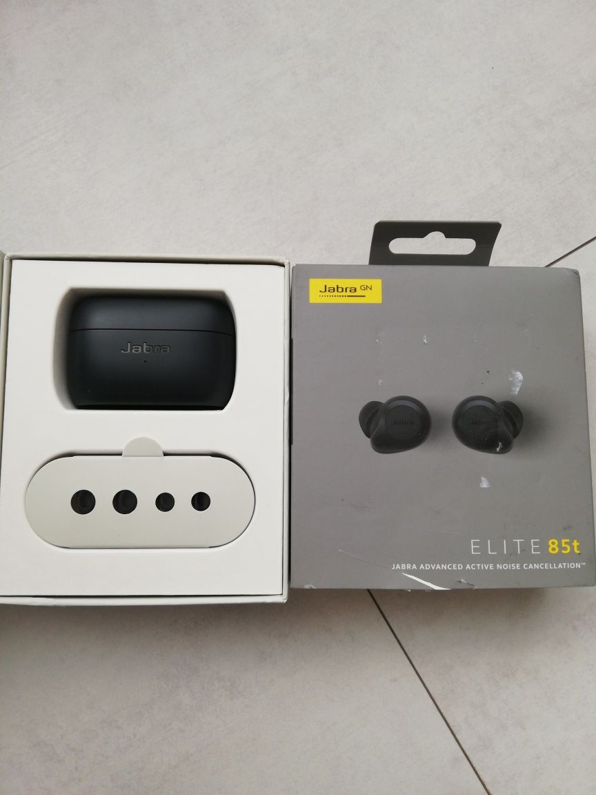 Casti sport Jabra Elite 85t Grey