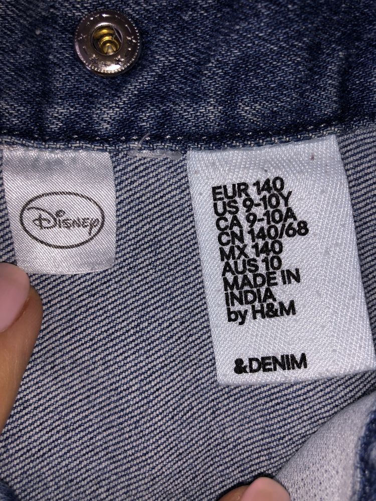 Geacă blugi Minnie H&M 9/10 ani 140