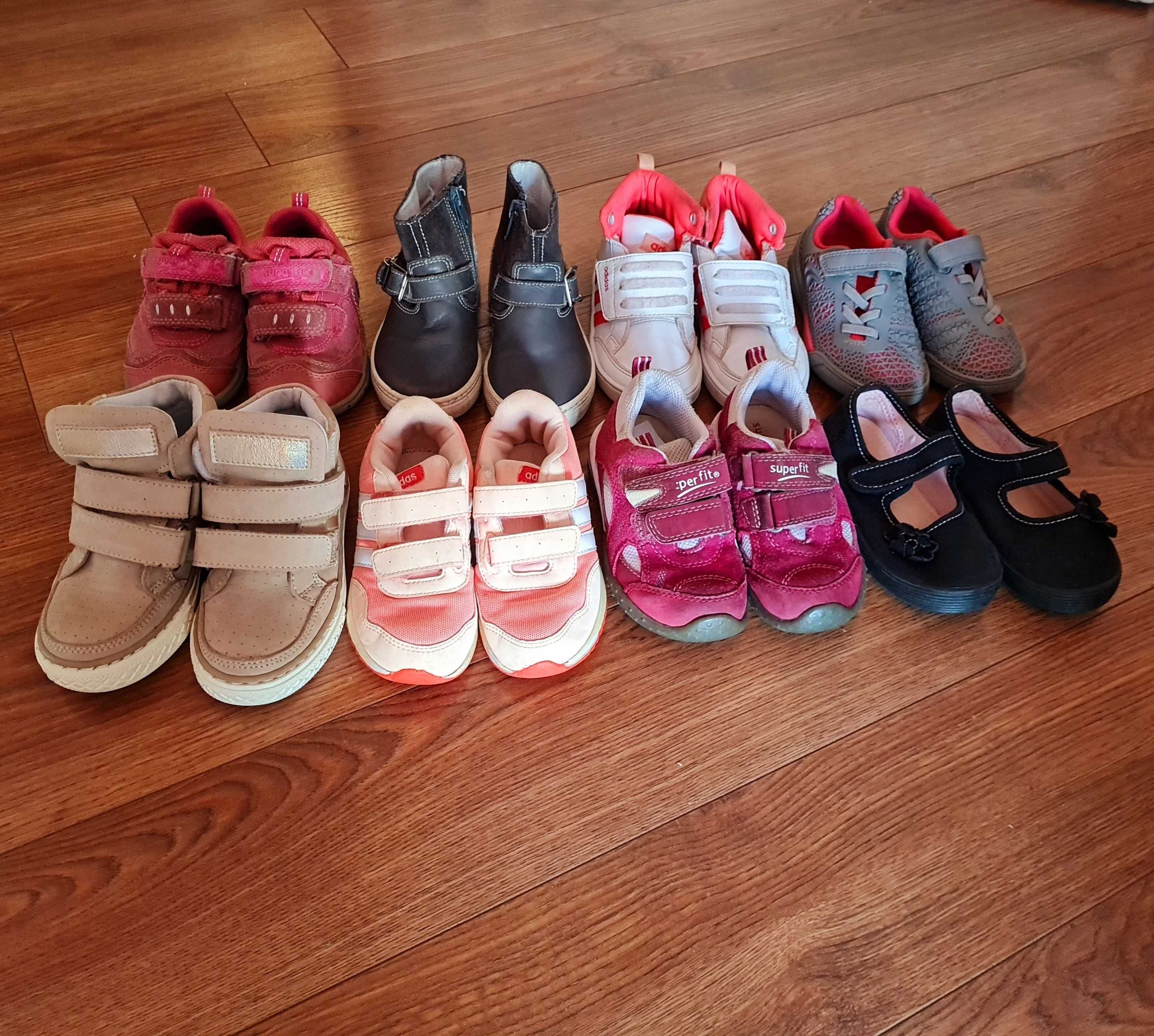 Pantofi ghete fete marime 24-25 ca noi Adidas Superfit Clarks Melania