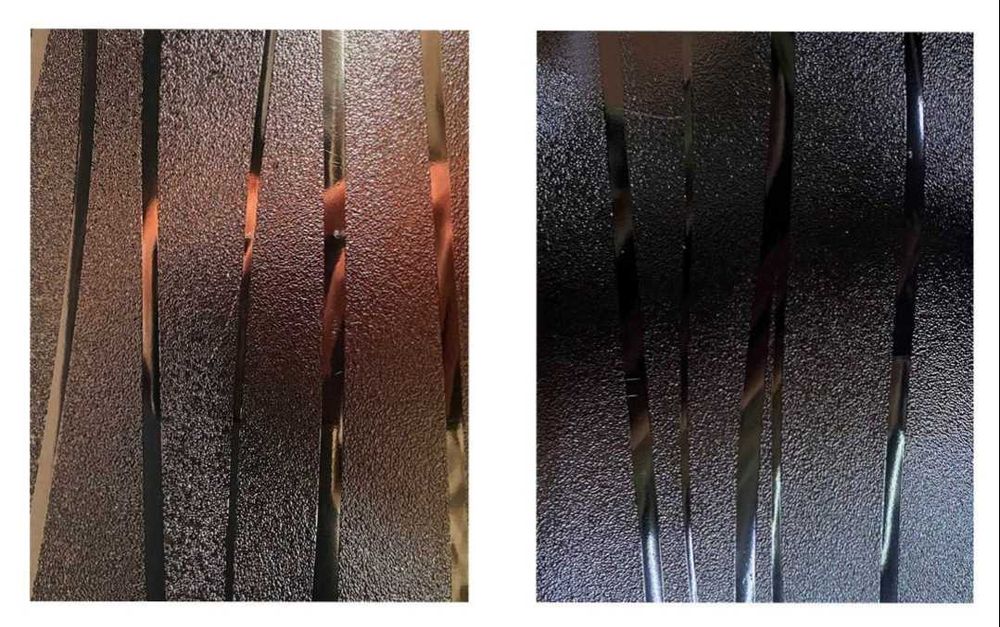 3D Стенни декоративни пвц панели от бамбук- имитация на различен метал